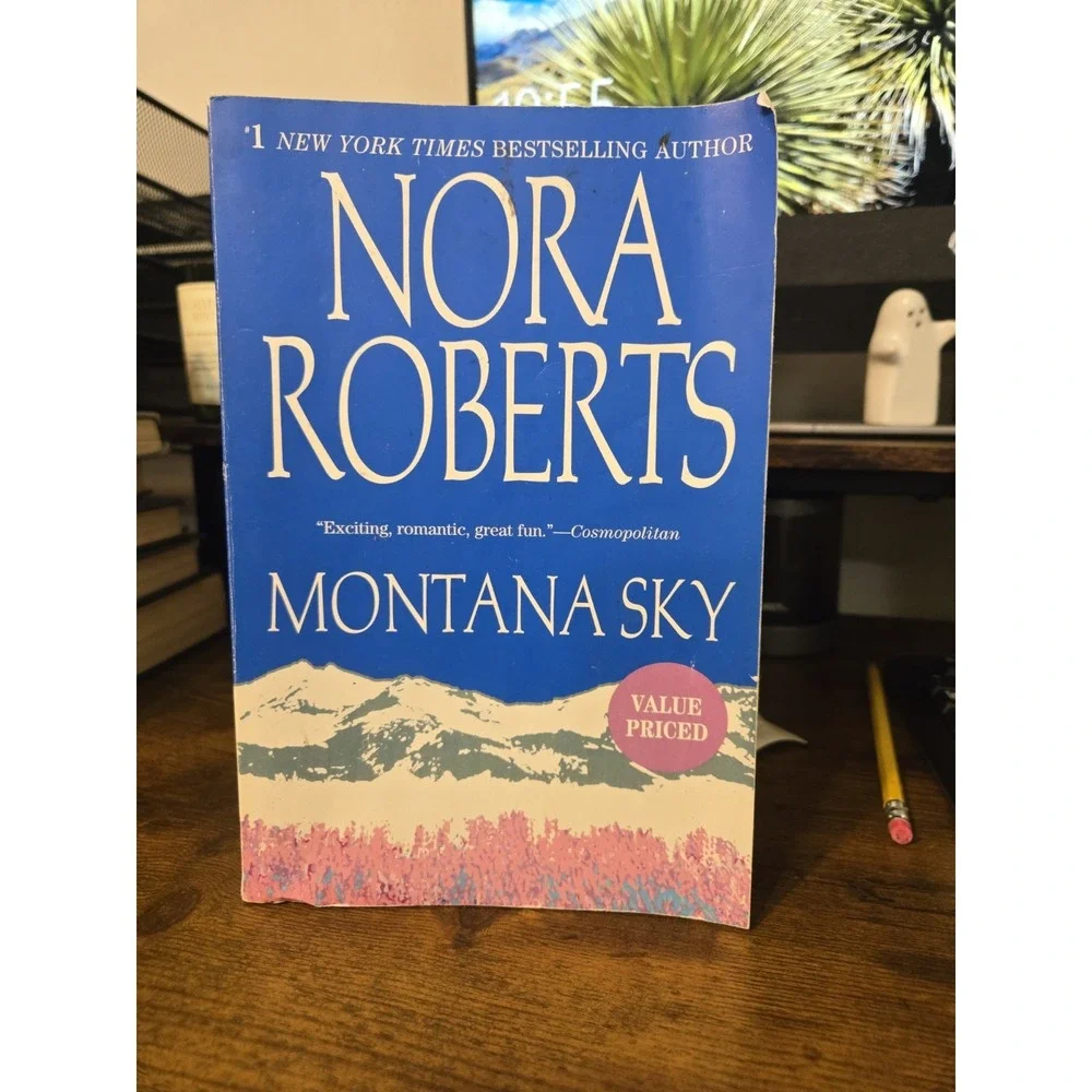 Nora Roberts Montana Sky Paperback Romance Novel Value Priced Edition